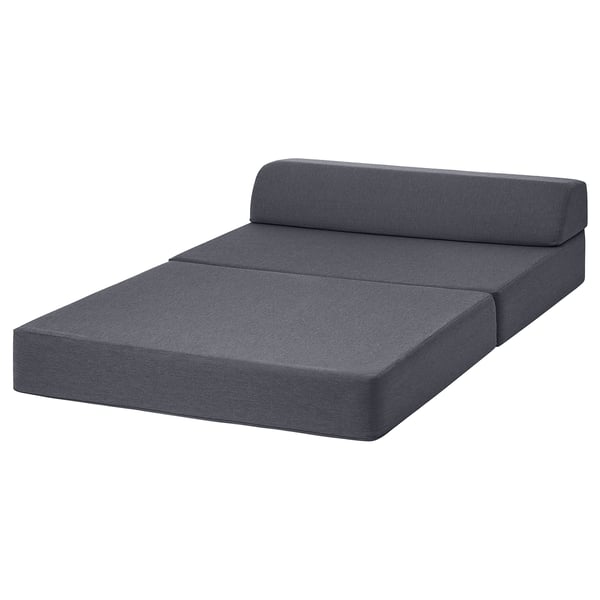 NYKIL 2-seat sofa-bed, dark grey