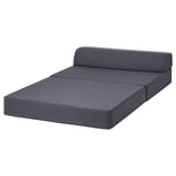 NYKIL 2-seat sofa-bed, dark grey