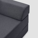 NYKIL 2-seat sofa-bed, dark grey