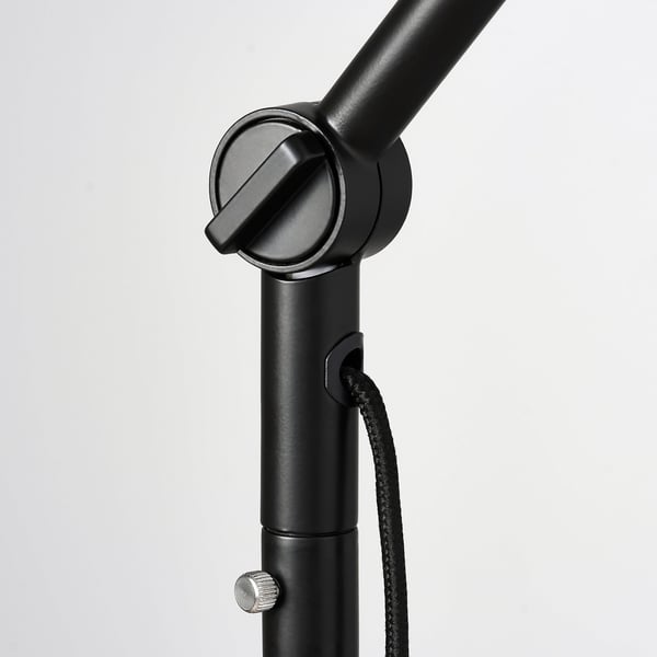 NYMÅNE Floor/reading lamp, anthracite