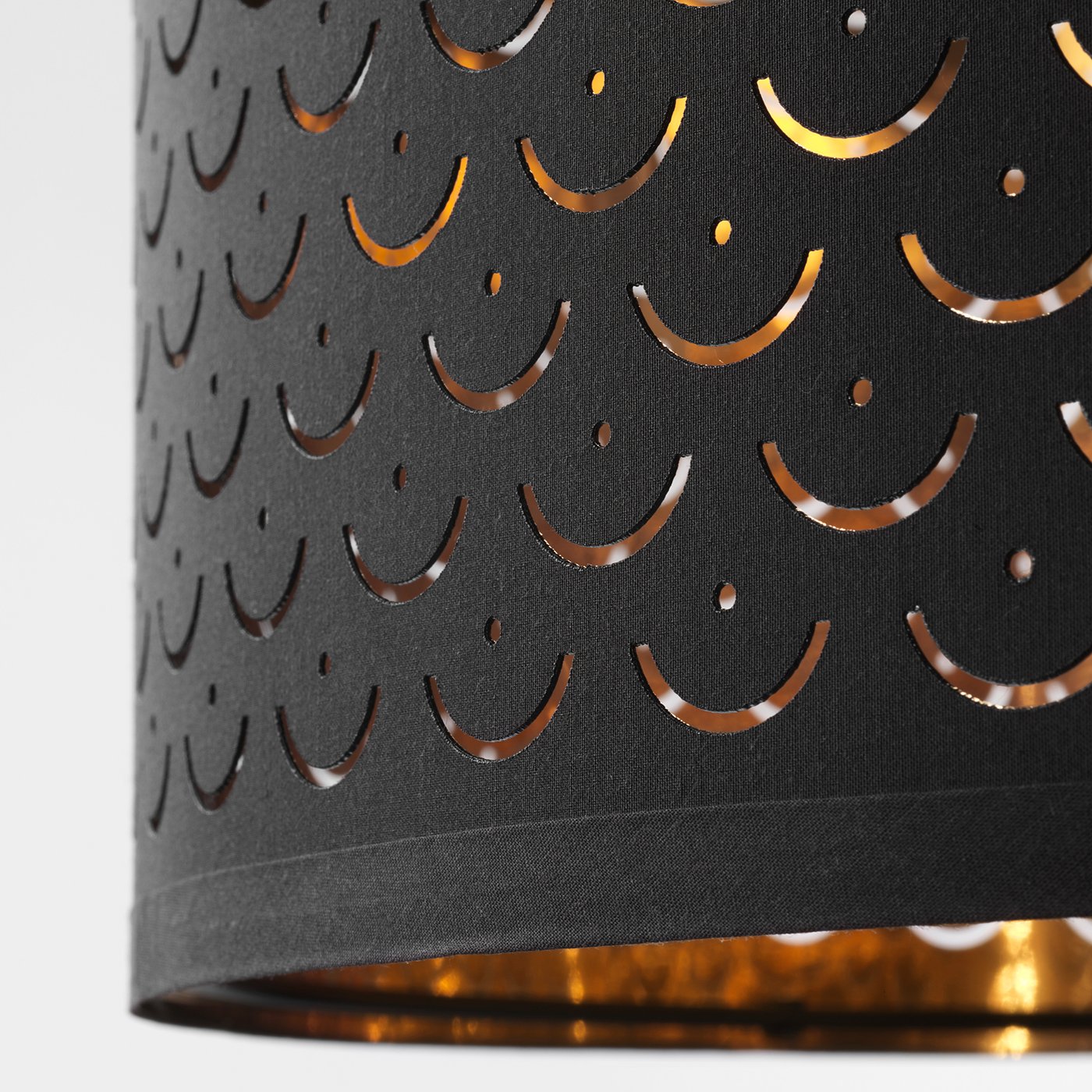 NYMÖ / SKAFTET floor lamp, black brass/brass - IKEA