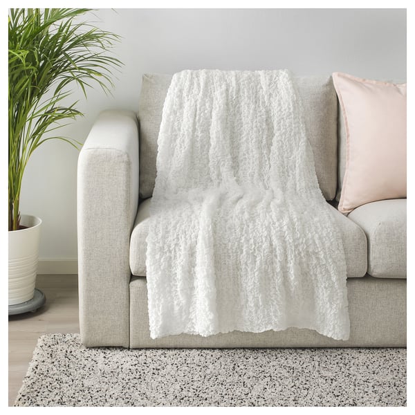 OFELIA Throw, white, 130x170 cm
