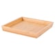 Option: OSTBIT Tray, bamboo, 15x15 cm
