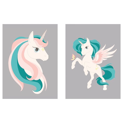 Pjatteryd Picture Magical Unicorn 28x38 Cm Ikea Pjatteryd Picture Magical Unicorn 28x38 Cm Ikea