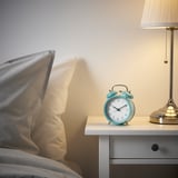 PLIRA Alarm clock, turquoise, 10 cm