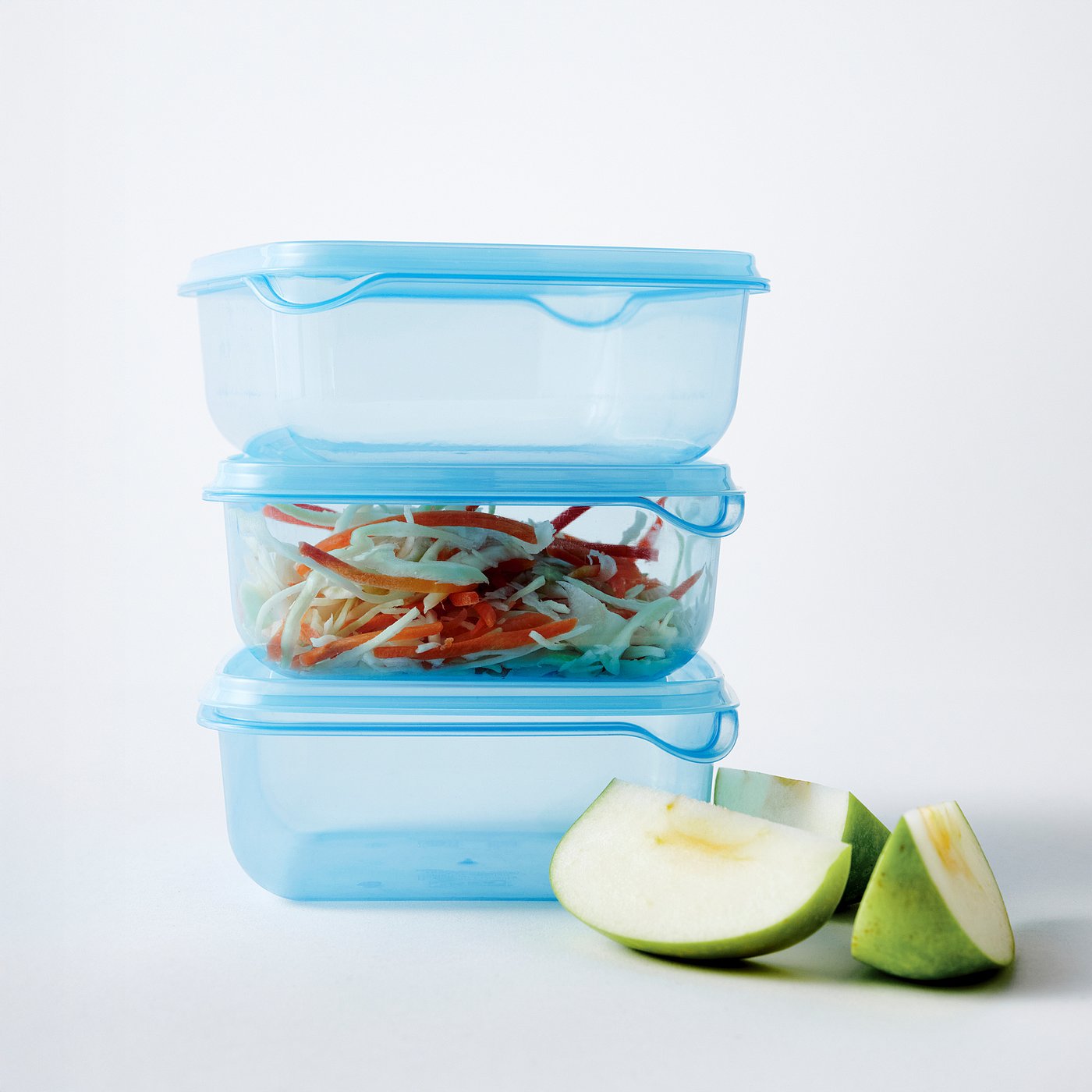 PRUTA food container with lid, blue, 0.6 l - IKEA