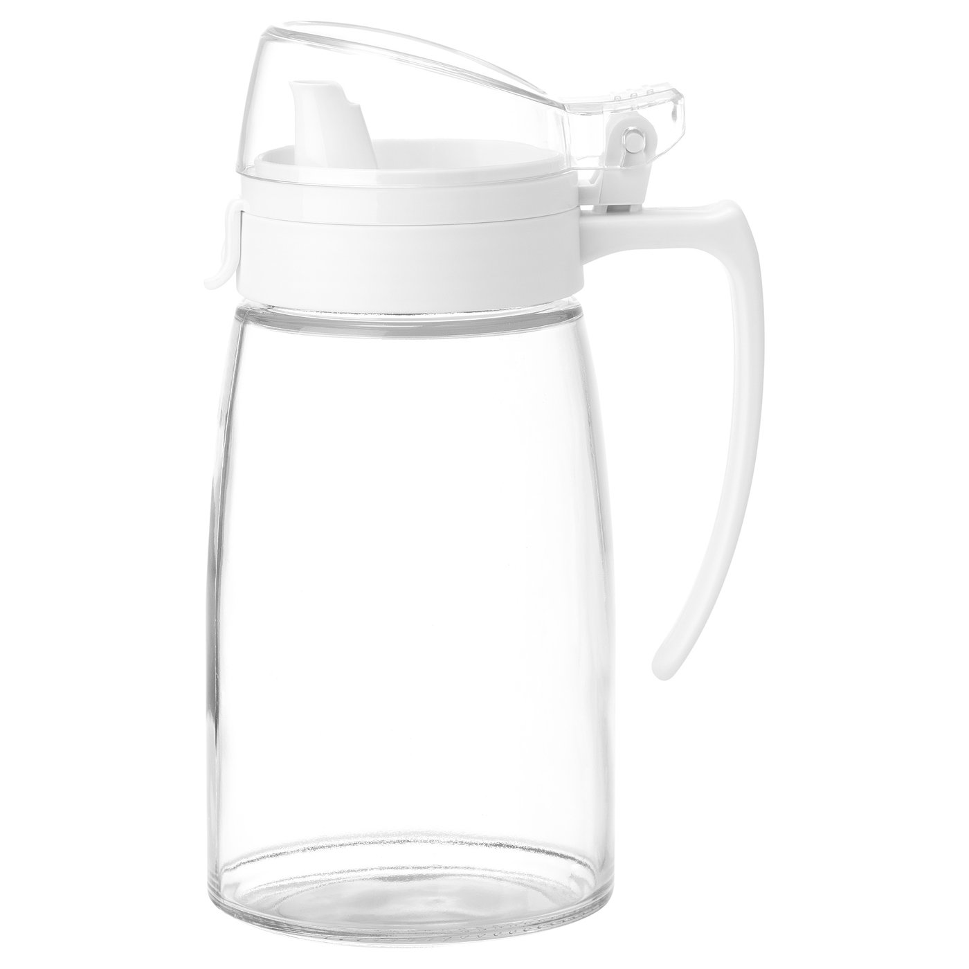 RISOLL Oil/vinegar bottle plastic, glass IKEA