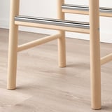RÖNNINGE Bar stool, birch, 75 cm