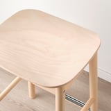 RÖNNINGE Bar stool, counter height/birch, 63 cm
