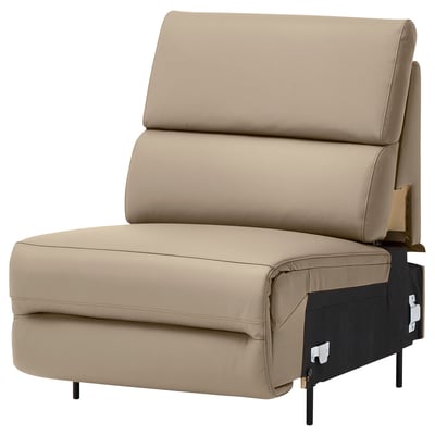 RULLERUM 1-seat section, Grann/Bomstad beige