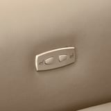 RULLERUM 2-seat sofa with electric recliner, Grann/Bomstad beige