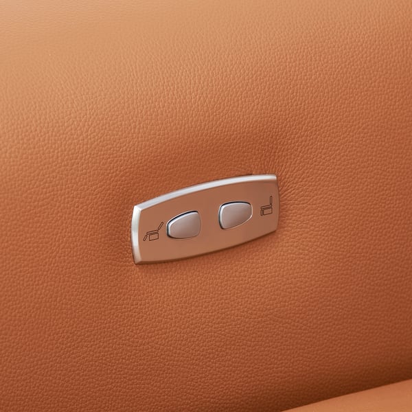 RULLERUM Recliner, electric, Grann/Bomstad golden-brown