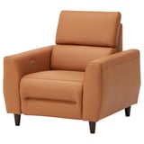 RULLERUM Recliner, electric, Grann/Bomstad golden-brown