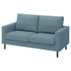 SALTSJÖBADEN 2-seat sofa, Fridtuna dark grey-blue