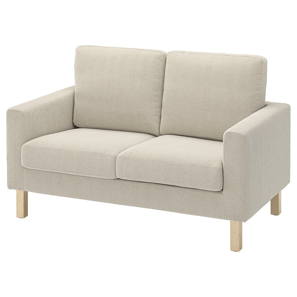 SALTSJÖBADEN Compact 2-seat sofa, Fridtuna light beige