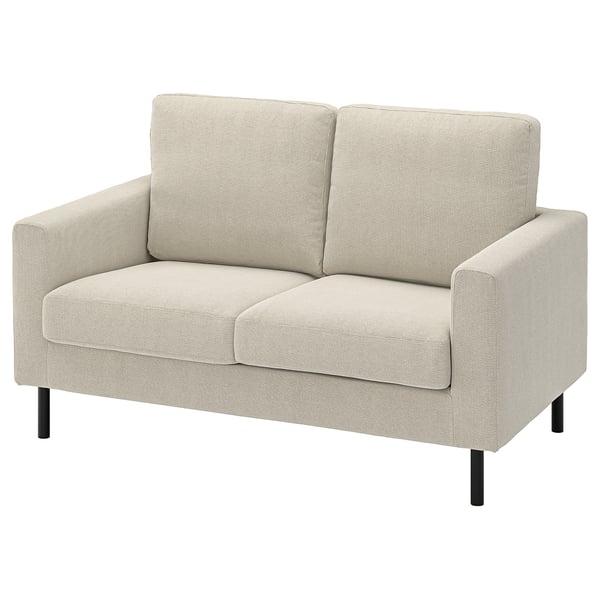 SALTSJÖBADEN Compact 2-seat sofa, Fridtuna light beige