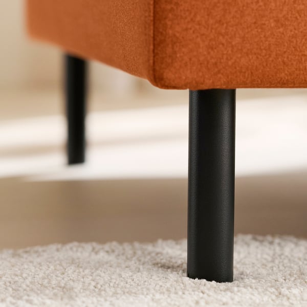 SALTSJÖBADEN Compact 2-seat sofa, Tonerud red-brown