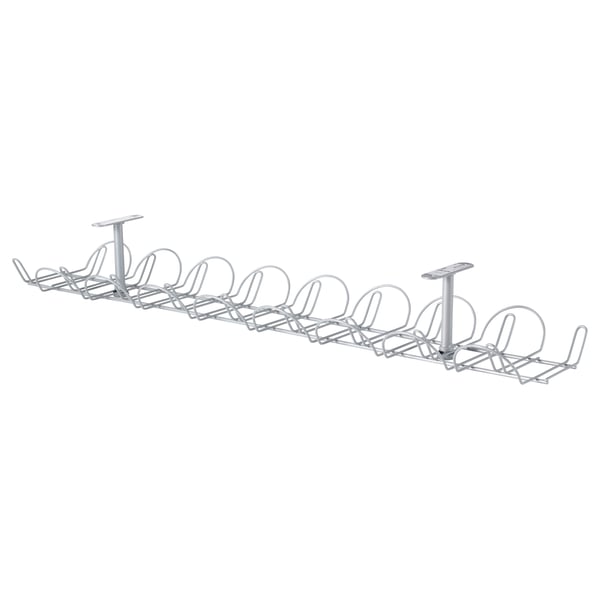 SIGNUM Cable trunking horizontal, silver-colour, 70 cm