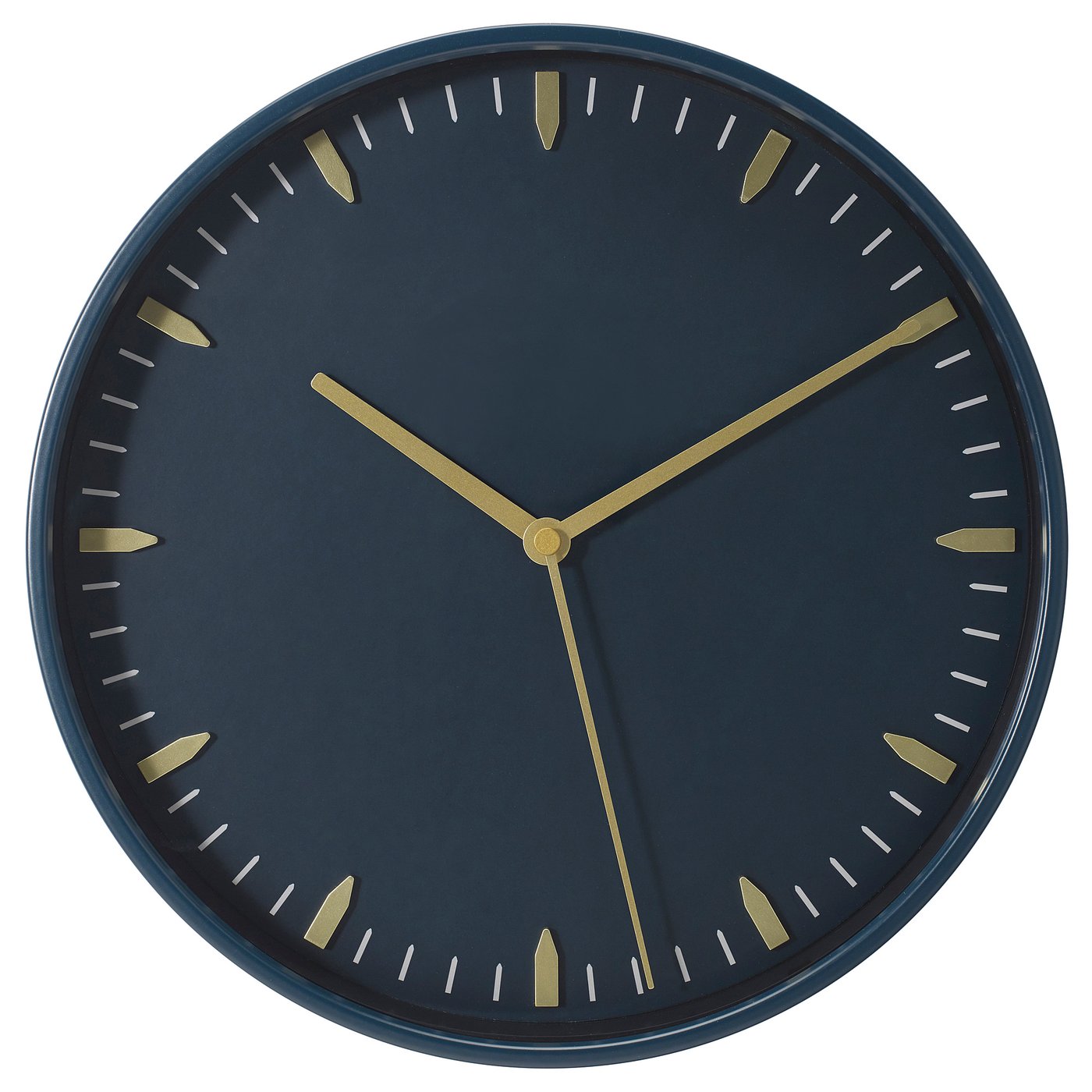 SKÄRIG wall clock, blue, 26 cm - IKEA