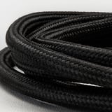 SKAFTET Cord set, textile nickel-plated, 1.4 m