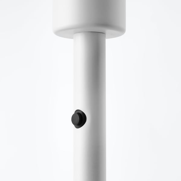 SKAFTET Floor lamp base, white