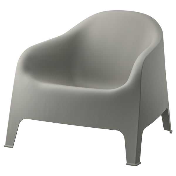 Skarpo Armchair Outdoor Medium Grey Ikea