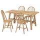 SKOGSTA / SKOGSTA Table and 4 chairs, acacia/acacia, 160x81 cm