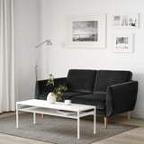 SMEDSTORP 2-seat sofa, Djuparp/dark grey birch
