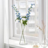 SMYCKA Artificial flower, in/outdoor/Larkspur blue, 60 cm