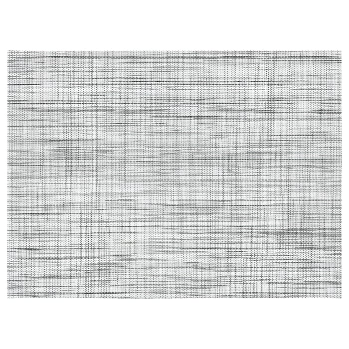 SNOBBIG Place mat, white/black, 45x33 cm IKEA