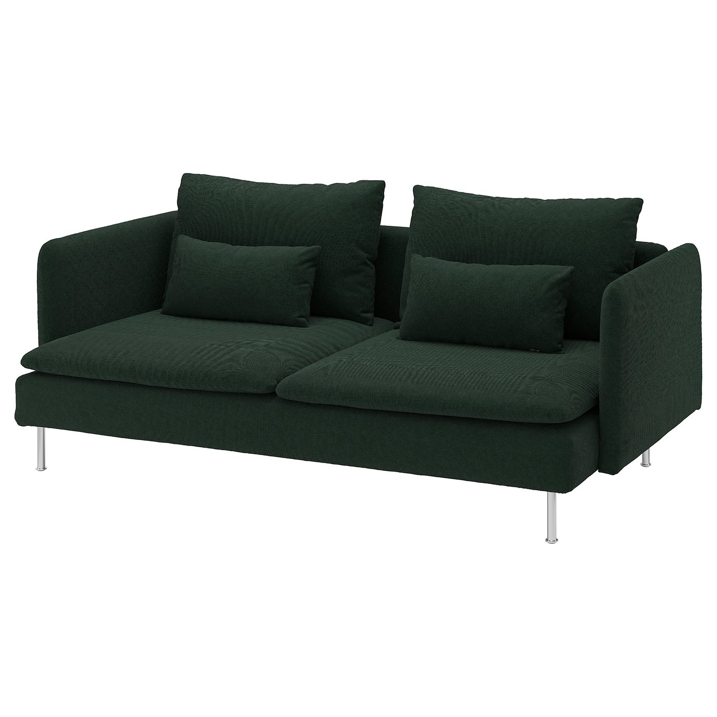 SÖDERHAMN 3-seat sofa, Tallmyra dark green - IKEA