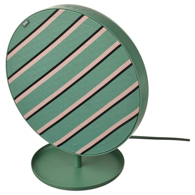 SOLSKYDD Bluetooth speaker, green, 29 cm
