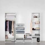 SOPPROT Pull-out storage unit, transparent white, 51x46x20.5 cm