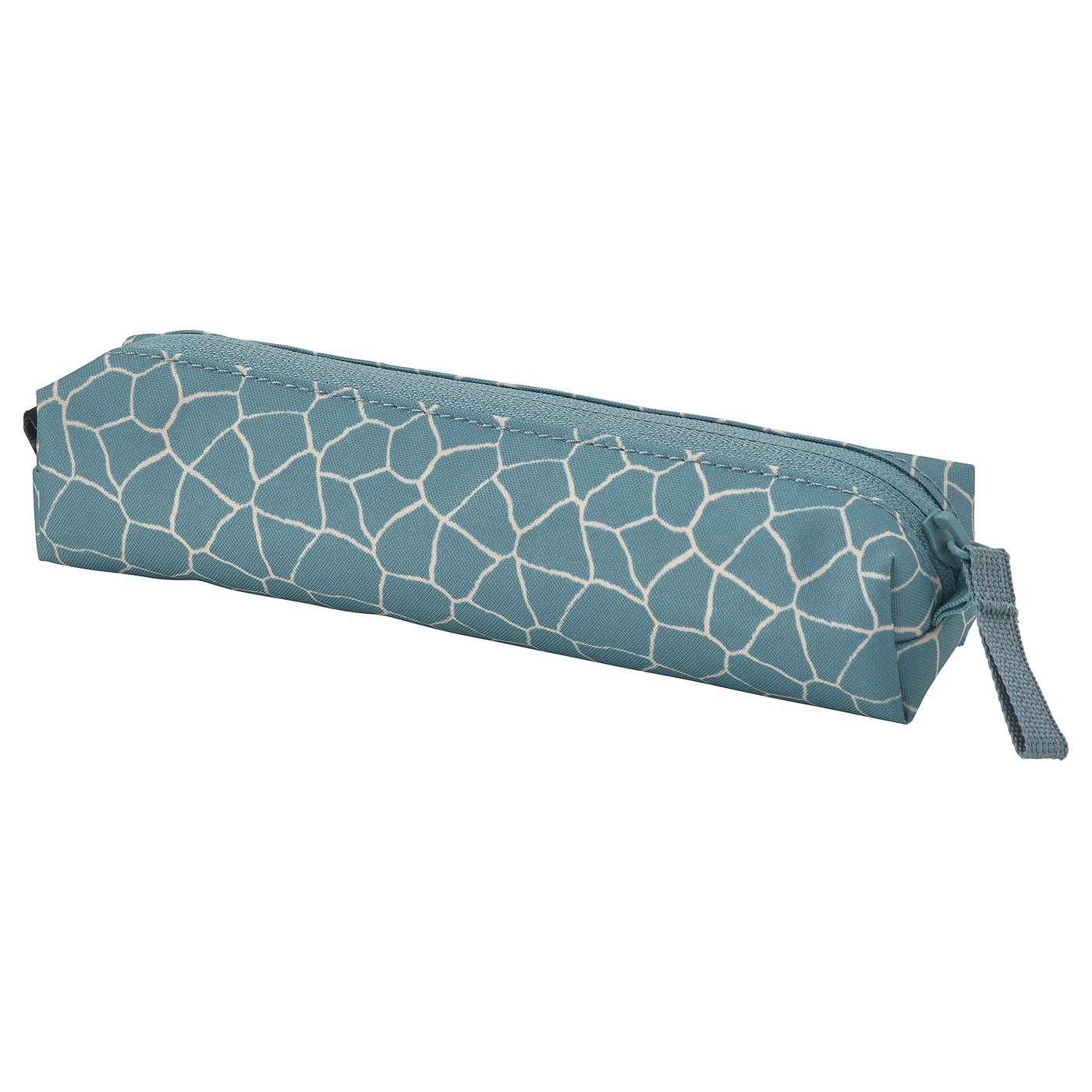 STARTTID Pencil case, patterned blue IKEA