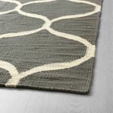 STOCKHOLM 2017 Rug, flatwoven, handmade/net pattern grey, 170x240 cm