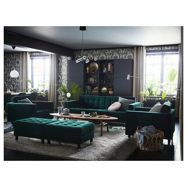 STOENSE Rug, low pile, medium grey, 200x300 cm IKEA