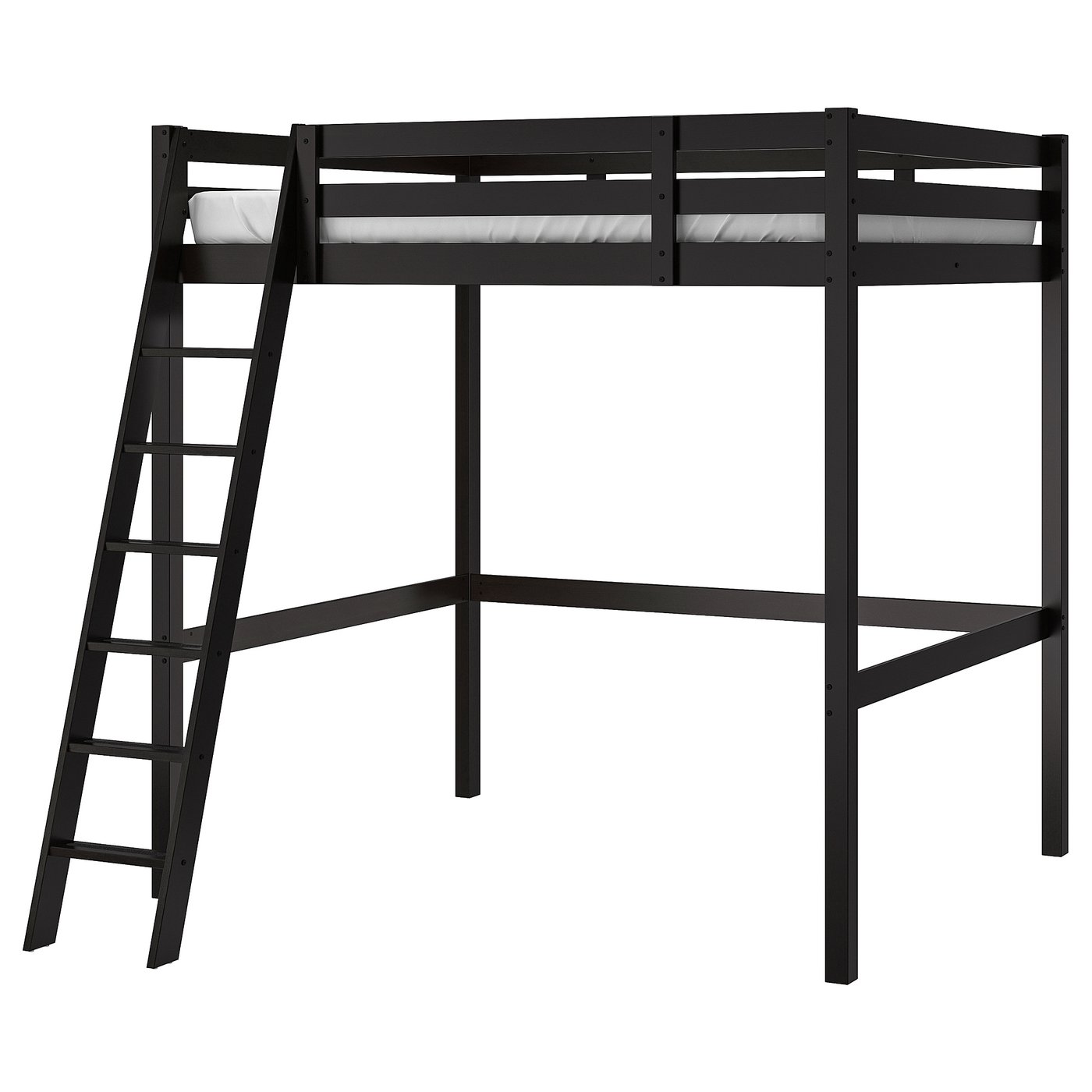 loft bed frame full
