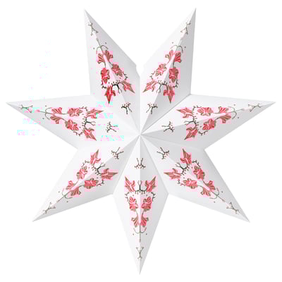 STRÅLA Lamp shade, Amaryllis, 48 cm