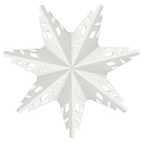 STRÅLA Lamp shade, snowflake, 48 cm