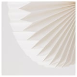 STRÅLA Pendant lamp shade, origami/white, 42 cm