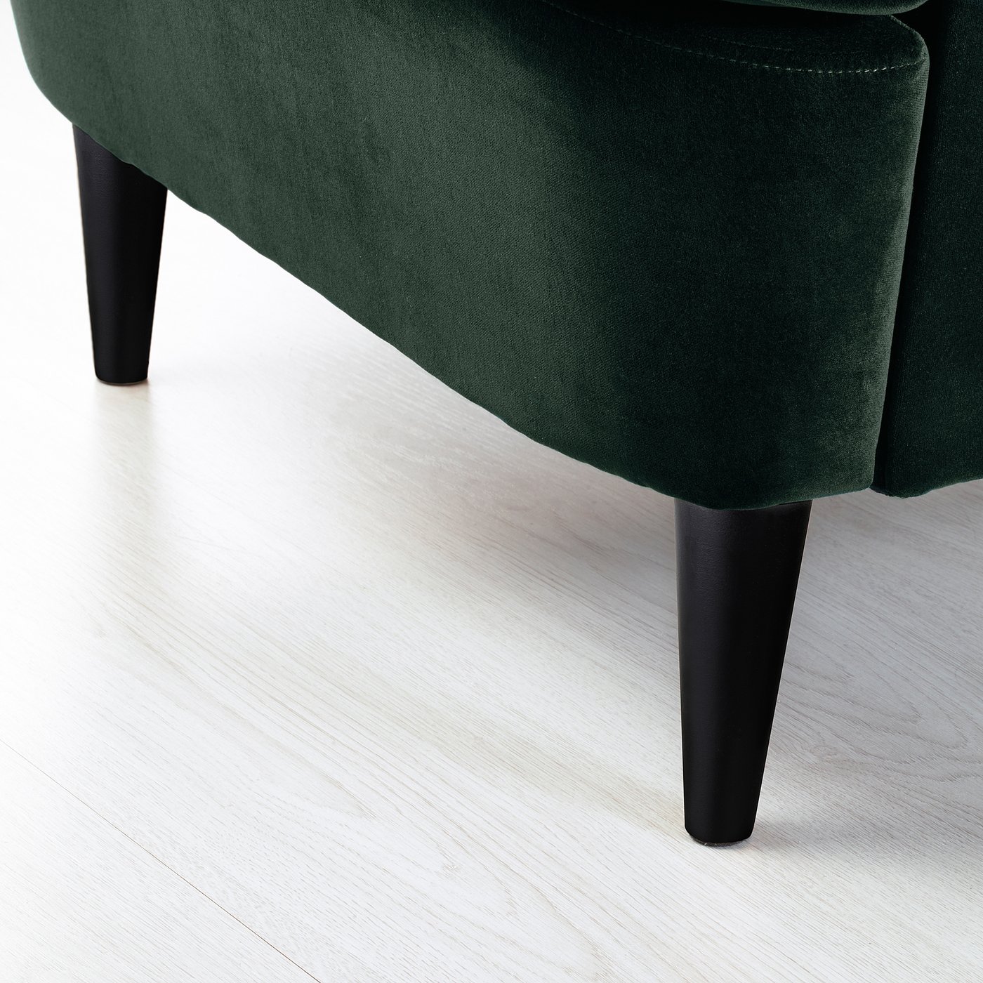 STRANDMON ストランドモン　ダークグリーン STRANDMON armchair, Djuparp dark green - IKEA CA