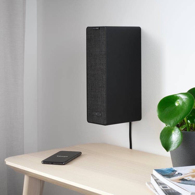 SYMFONISK WiFi bookshelf speaker, black IKEA