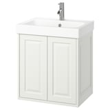 TÄNNFORSEN / ORRSJÖN Wash-stnd w drs/deep wash-basin/tap, white, 62x49x72 cm