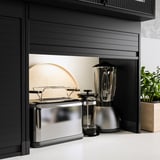 TITTEBO Tambour storage f small appliances, black, 60 cm