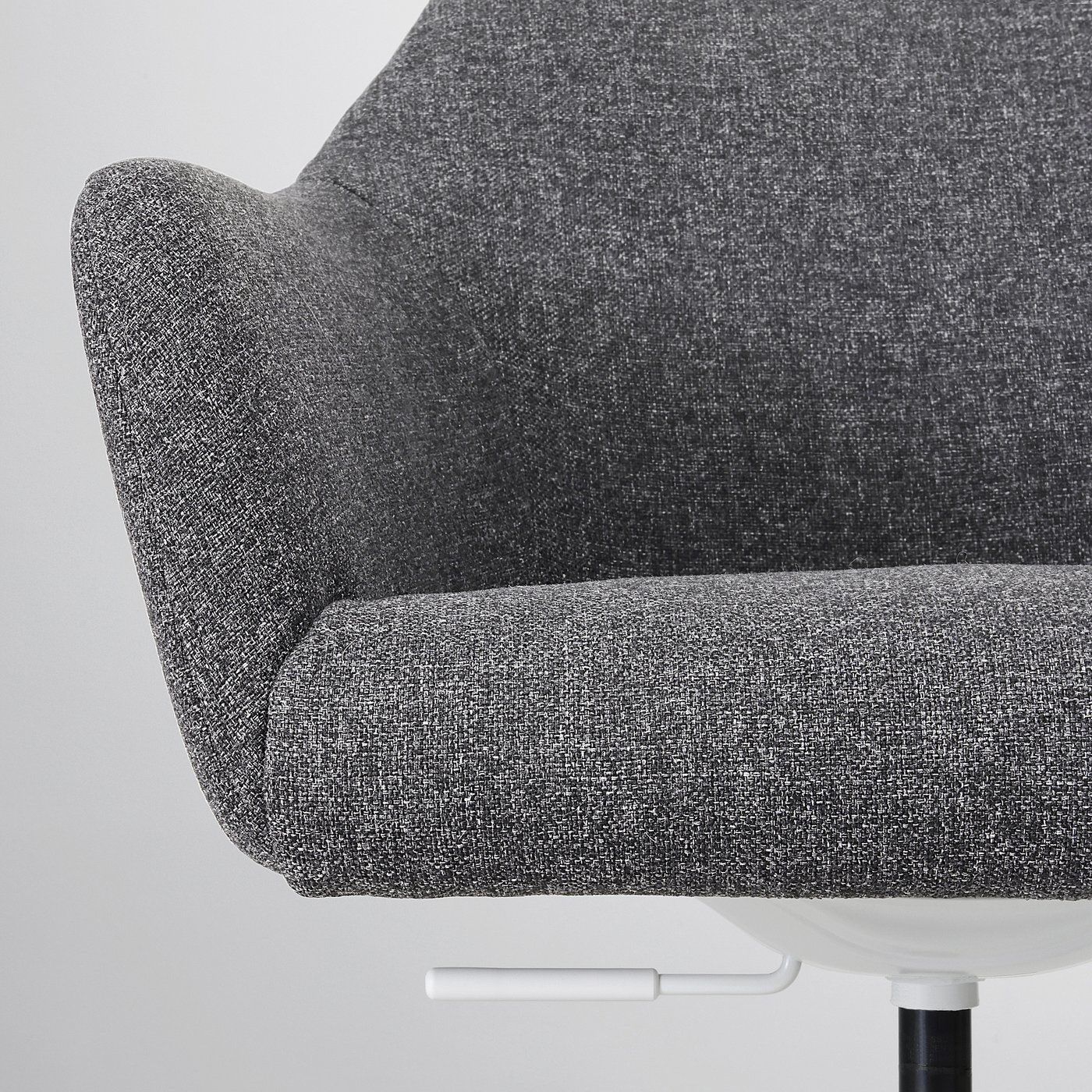 TOSSBERG MALSKÄR Swivel chair Gunnared dark grey/white