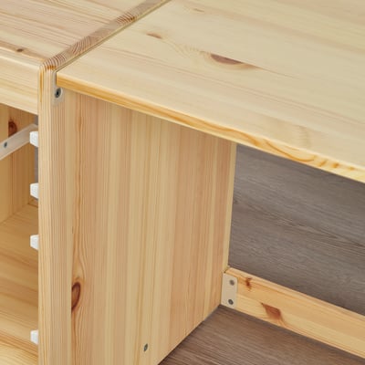 TROFAST Table top, light white stained pine, 60x44 cm