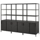 Option: TROTTEN Cabinet combination, anthracite, 240x180 cm