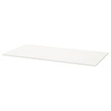 TROTTEN Table top, white, 120x60 cm