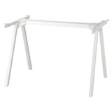 TROTTEN Underframe for table top, white, 120x60x75 cm