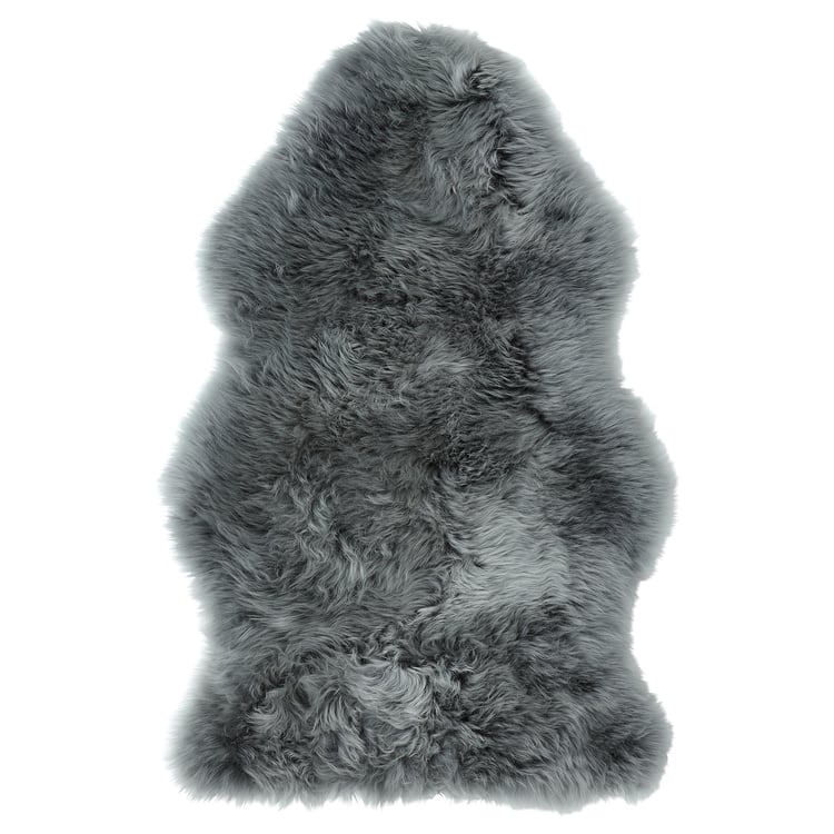 ULLERSLEV sheepskin, light grey, 85 cm IKEA